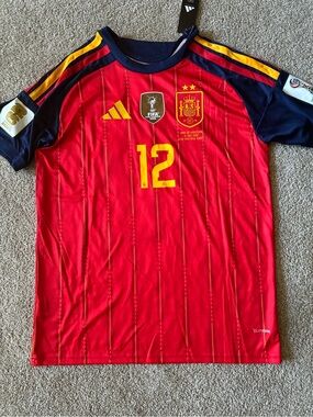 adidas Spain WC26 Final shirt 2 * #12 Pedro Porro